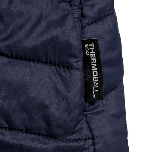 The North Face Youth M 10/12 Thermoball Eco Jacket - Navy Blue - Picture 6 of 10